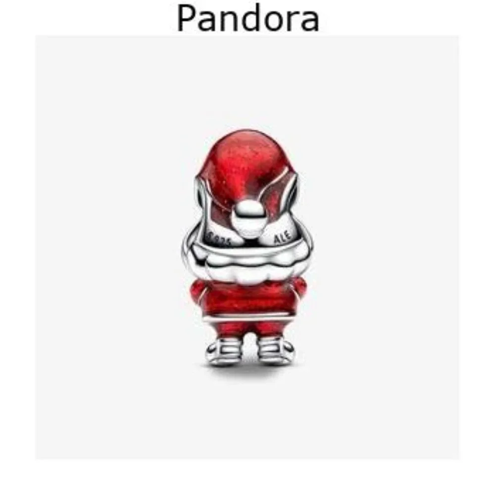 Authentic Playful Santa Pandora Charm